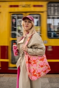 Плетена чанта за рамо - Coolpack - FLORES LILA_2