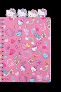 Тетрадка А5 със спирала PP 100 листа Hello Kitty Pastel_3_1
