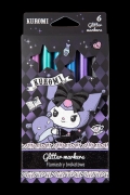 Брокатни флумастери 6 цвята Colorino Kuromi_0