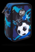 Ученически несесер с пособия Coolpack - Jumper 3 - FOOTBALL NAVY_0
